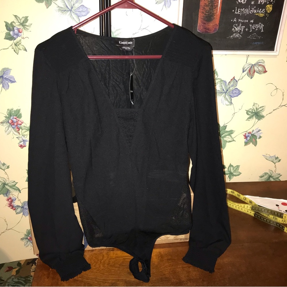 bebe Smocked Bodysuit